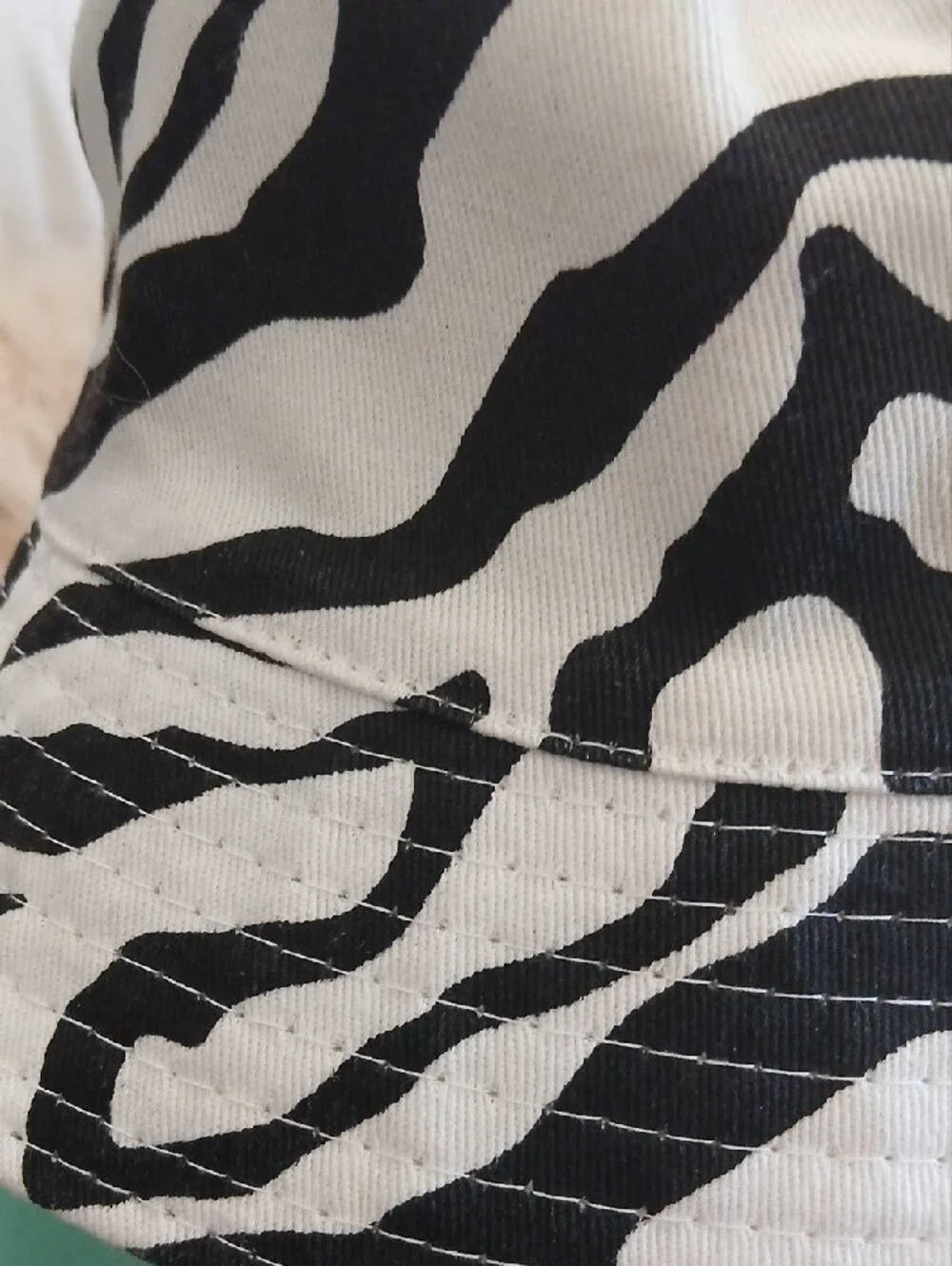 Bambola Zebra Print Bucket Hat with Reversible Neon
